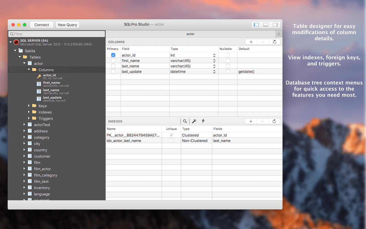 MS SQL Server 2014 Enterprise mac